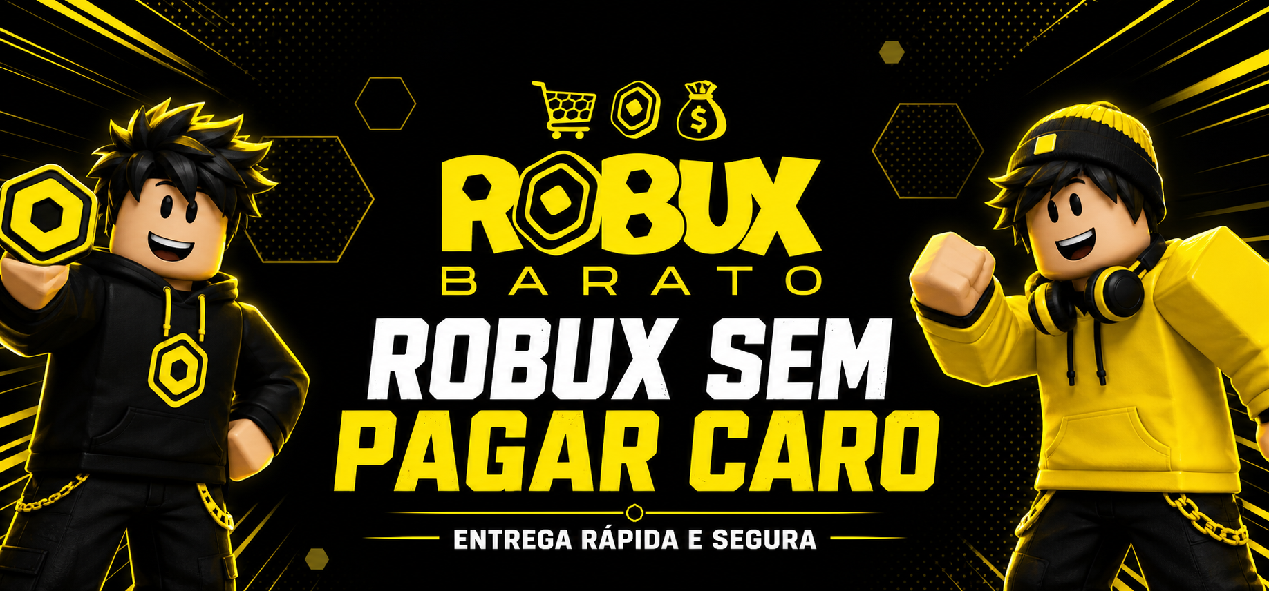Robux Barato - Robux sem pagar caro